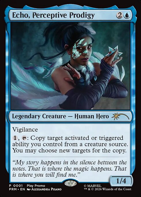 Echo, Perceptive Prodigy