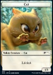Cat Token (W 1/1 Lifelink) // Cat Token (W 1/1 Lif