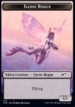 Faerie Rogue Token (Black 1/1)