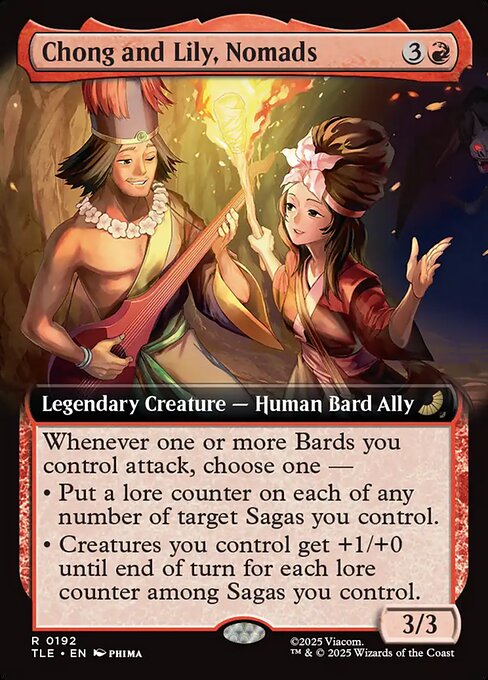 Chong and Lily, Nomads