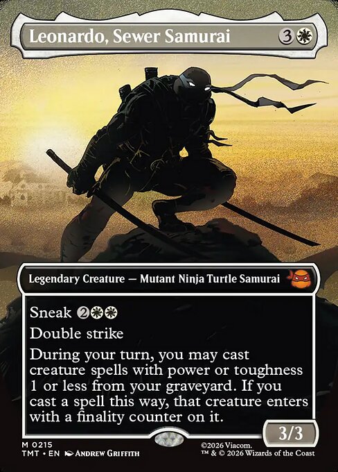 Leonardo, Samurai delle Fogne