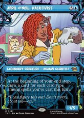 April O' Neil, Hacktivista