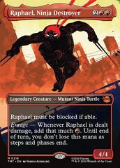 Raffaello, Distruttore Ninja