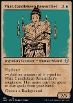 Vhal, Ricercatrice di Candlekeep