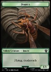 Insect Token (G 1/1 Flying, Deathtouch) // Elf War
