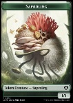Saproling Token (Green 1/1)