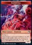 Elemental Token (Red */* Trample)