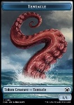 Tentacle Token (U 1/1) // Human Token (R 1/1)