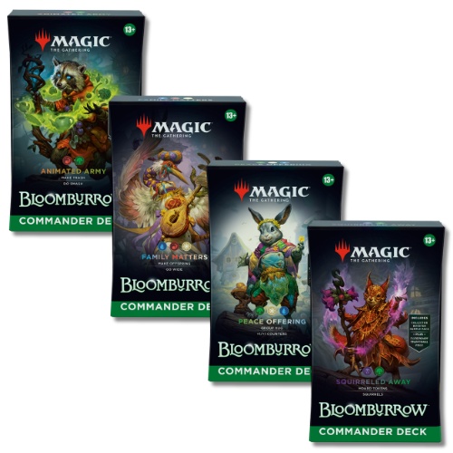 mazzi-commander: Bloomburrow Commander Deck - Set 4x