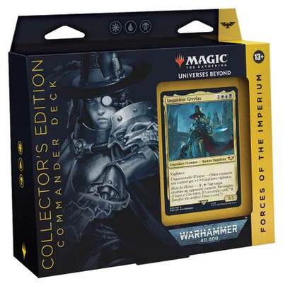 mazzi-commander: Mazzo Commander Collector Warhammer 40.000 - Forze dell'Imperium