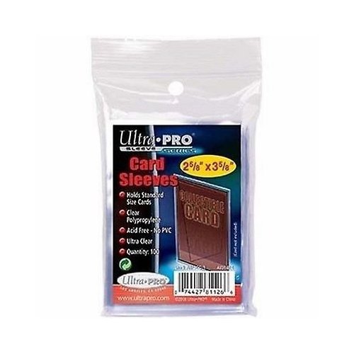 buste-protettive-per-collezionismo: Ultra Pro 100 Bustine Soft Standard
