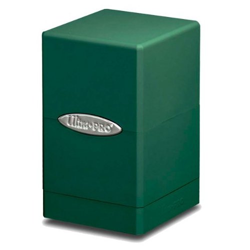 deckbox: Porta Mazzo - Verde Satin Tower