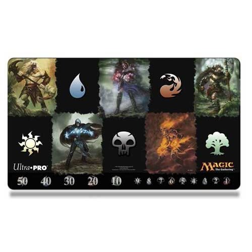 playmat-magic-the-gathering: Tappetino Duel Decks: Garruk vs. Liliana: Planeswalkers