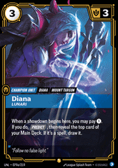 Diana, Lunari
