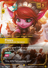 Poppy, Defender of the Meek