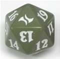 Dado d20 Riforgiare il Destino - Temur Verde