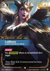 Leblanc, Everywhere at Once