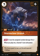 Stormclaw Ursine