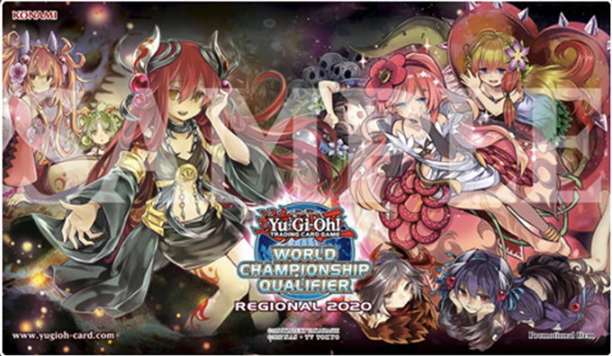playmat-yugioh: Tappetino Yu-Gi-Oh! 2020 WCQ Traptrix
