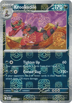 Krookodile (Master Ball Reverse)