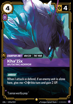 Kha'Zix, Mutating Horror
