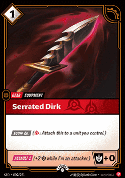 Serrated Dirk