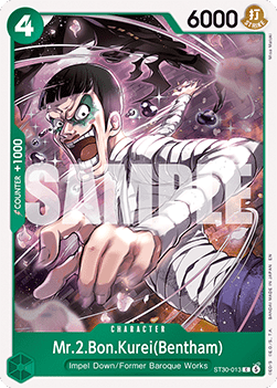 Mr.2.Bon.Kurei(Bentham) (ST30-013)