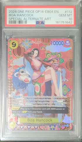 Boa Hancock OP14-112 PSA 10
