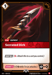 Serrated Dirk