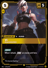Vi, Peacekeeper