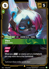 Vex, Mocking