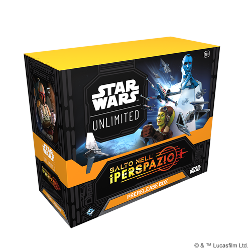  - Star Wars: Unlimited - Salto nell&#39;Iperspazio Prerelease Box Italiano