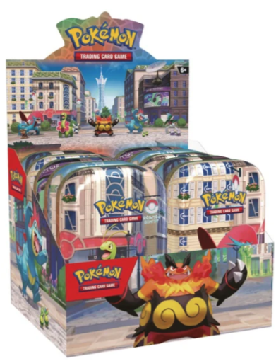 tin: Display Sealed Mini Tin da Collezione Luminopoli