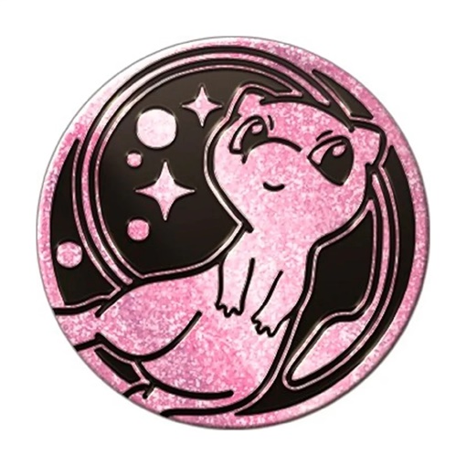 monete-pokemon: Moneta Ultra Premium 151 Mew (Jumbo)