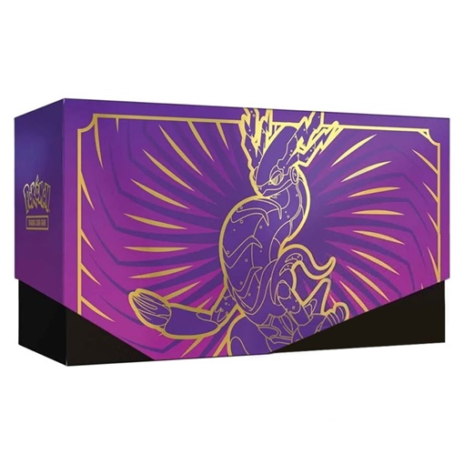 scatole-porta-carte--pokmon: Pokémon Scarlatto e Violetto: Miraidon - Scatola Porta Carte (Vuota)