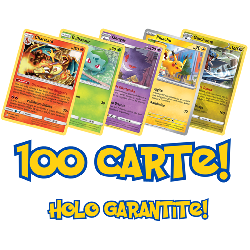 altri-prodotti: 100 Pokémon Cards Bundle