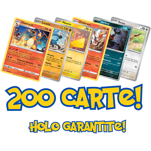 altri-prodotti: 200 Pokémon Cards Bundle