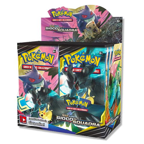 box-pokemon: Pokémon Booster Display - Sun and Moon Team Up