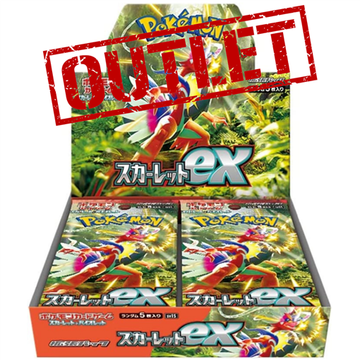 box-giapponesi-pokemon: Scarlet ex - Display Pokémon Giapponese 30 Buste - SECONDA SCELTA