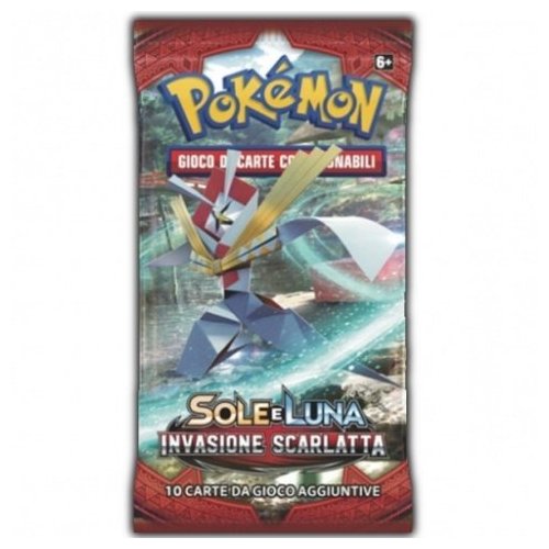 bustine-singole: Pokémon Booster Pack - Sun and Moon Crimson Invasion