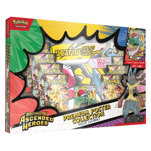 collezioni-speciali: Mega Lucario Collezione Premium con Poster - Ascesa Eroica Megaevoluzioni