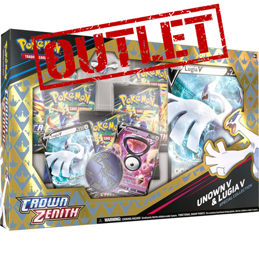 collezioni-speciali: Lugia V and Unown V - Crown Zenith Special Collection