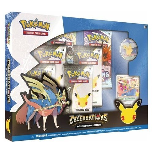 25th-anniversary-celebration: Pokémon 25esimo Anniversario Gran Festa - Collezione Deluxe con Spilla