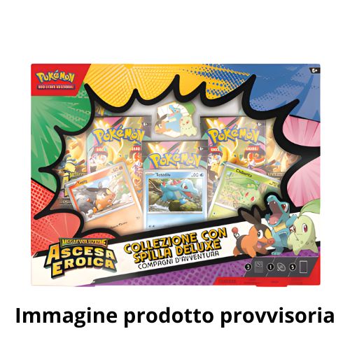 collezioni-speciali: Collezione con Spilla Deluxe Compagni d'Avventura - Megaevoluzione Ascesa Eroica