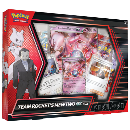 collezioni-speciali: Rocket's Mewtwo ex box