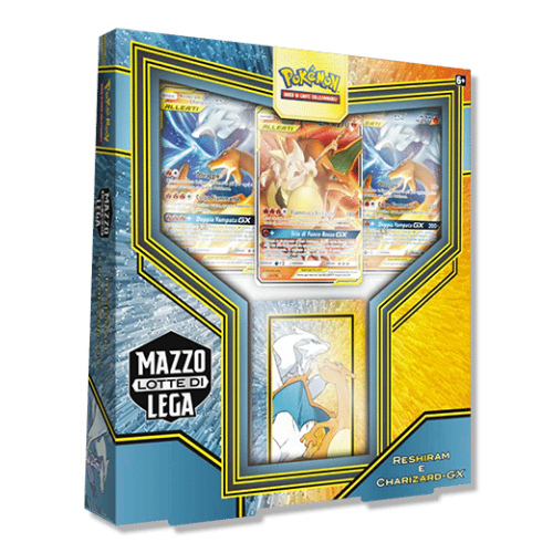 mazzi: Pokémon Mazzo Lotte di Lega - Reshiram e Charizard GX