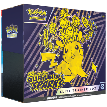 set-allenatore: Scarlet and Violet: Surging Sparks - Elite Trainer Box