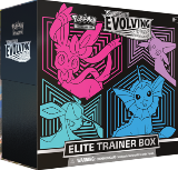 Pokémon Elite Trainer Box - Sword and Shield Evolving Skies Sylveon Espeon Glaceon e Vaporeon