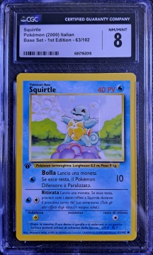 Squirtle CGC 8