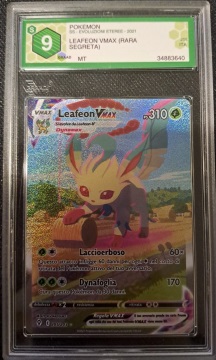 Leafeon Vmax AiGrading 9
